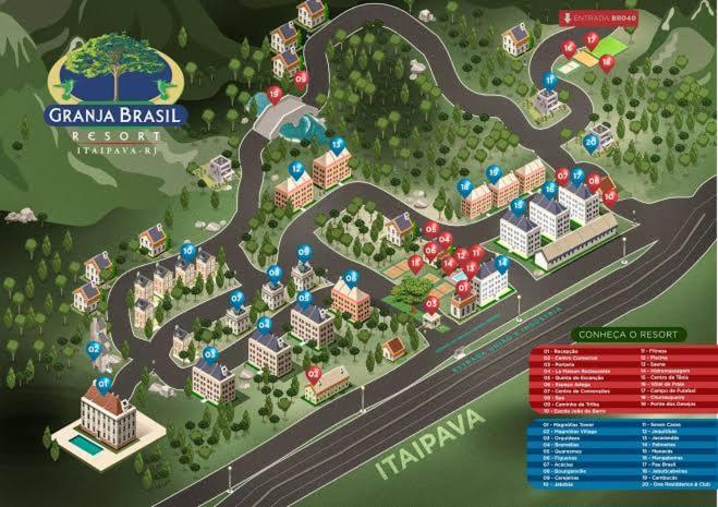 PetrópolisMaravilhoso Flat Em Itaipava公寓 外观 照片